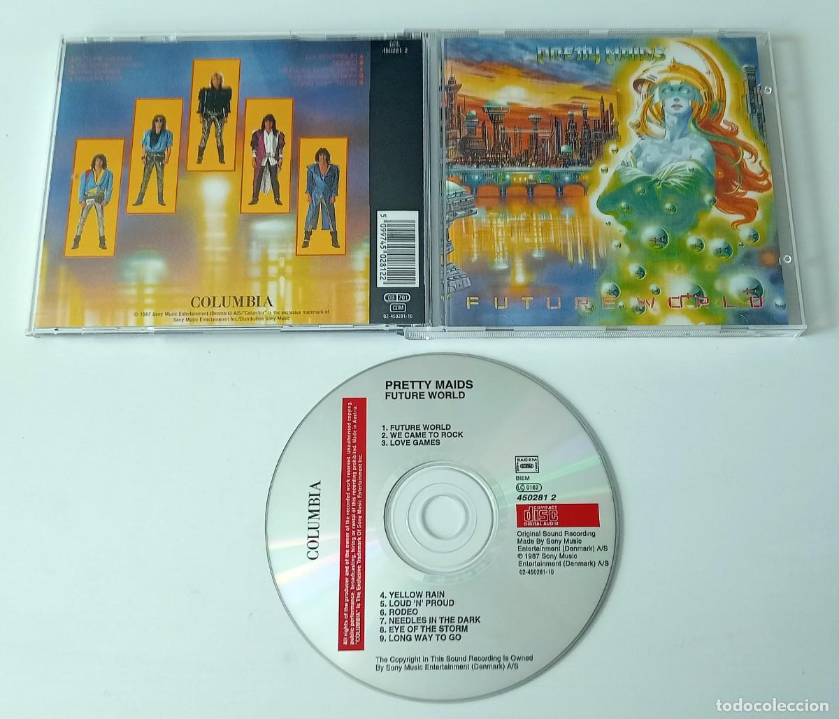 CDs de m&uacute;sica: CD PRETTY MAIDS - FUTURE WORLD - Foto 2