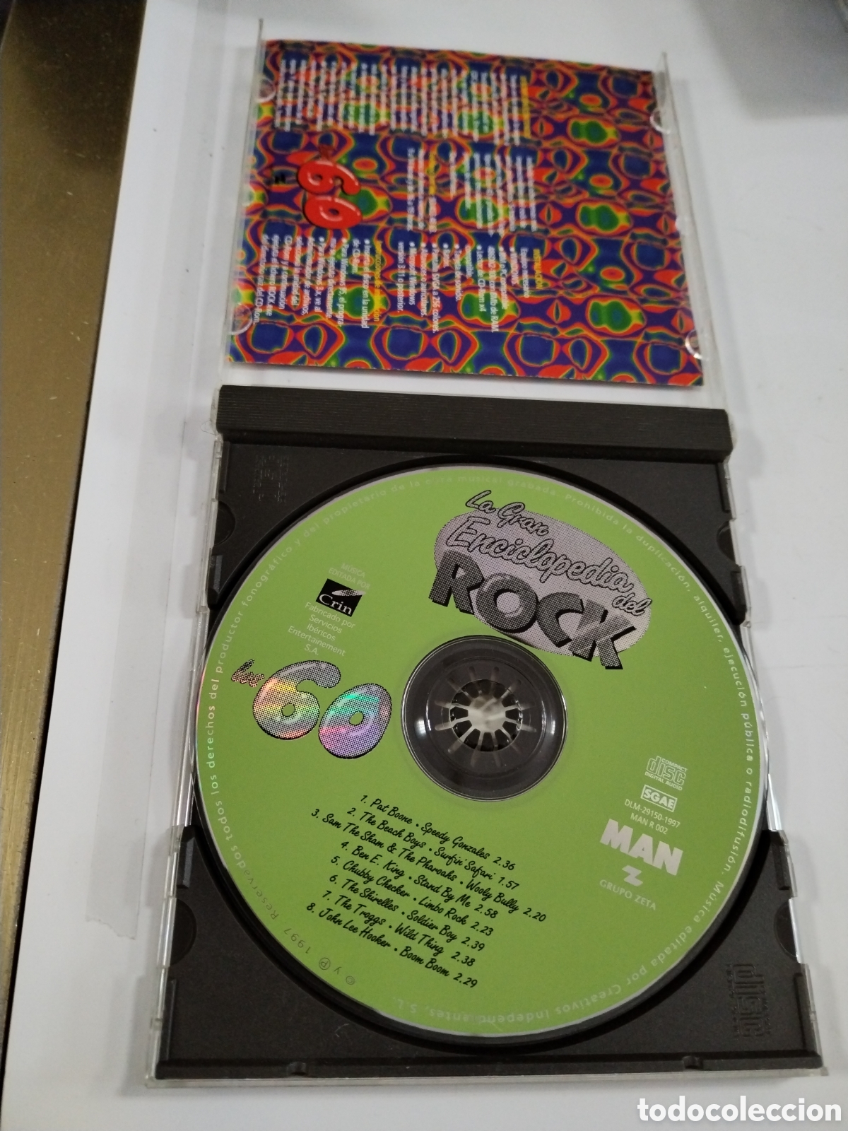 CDs de m&uacute;sica: LA GRAN ENCICLOPEDIA DEL ROCK 60. CD - Foto 3