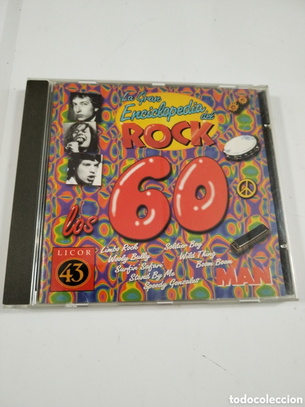 CDs de m&uacute;sica: LA GRAN ENCICLOPEDIA DEL ROCK 60. CD - Foto 1