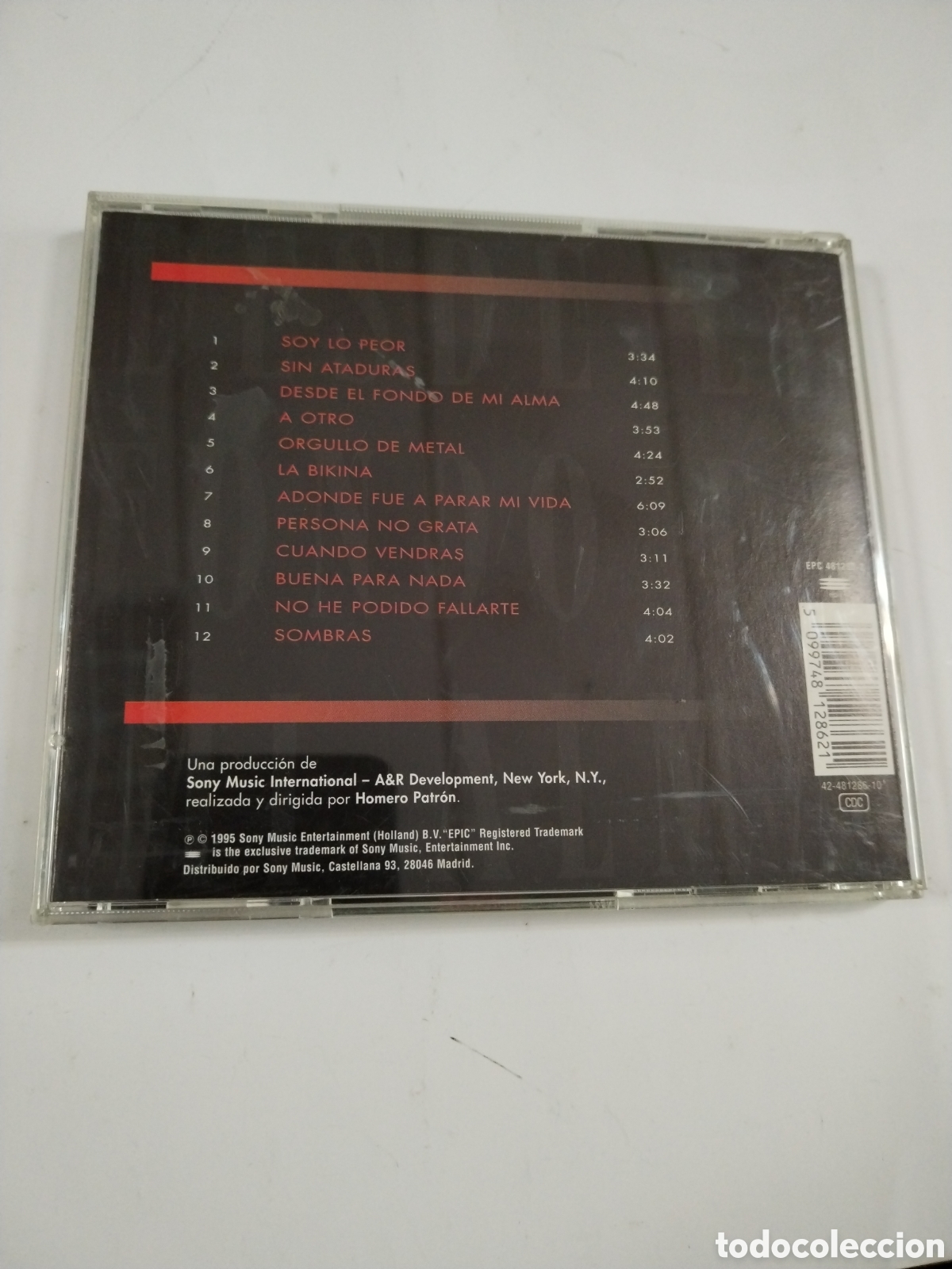 CDs de m&uacute;sica: RAPHAEL. DESDE EL FONDO DE MI ALMA. CD - Foto 2