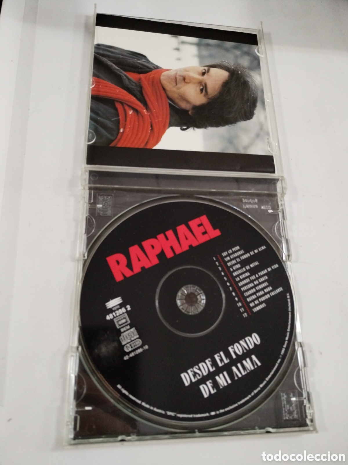 CDs de m&uacute;sica: RAPHAEL. DESDE EL FONDO DE MI ALMA. CD - Foto 3