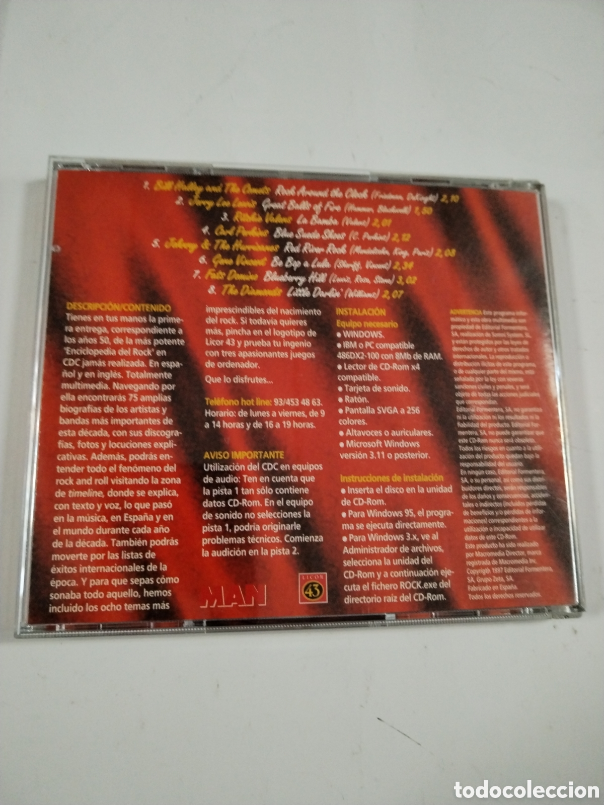 CDs de m&uacute;sica: LA GRAN ENCICLOPEDIA DEL ROCK 50. CD - Foto 2