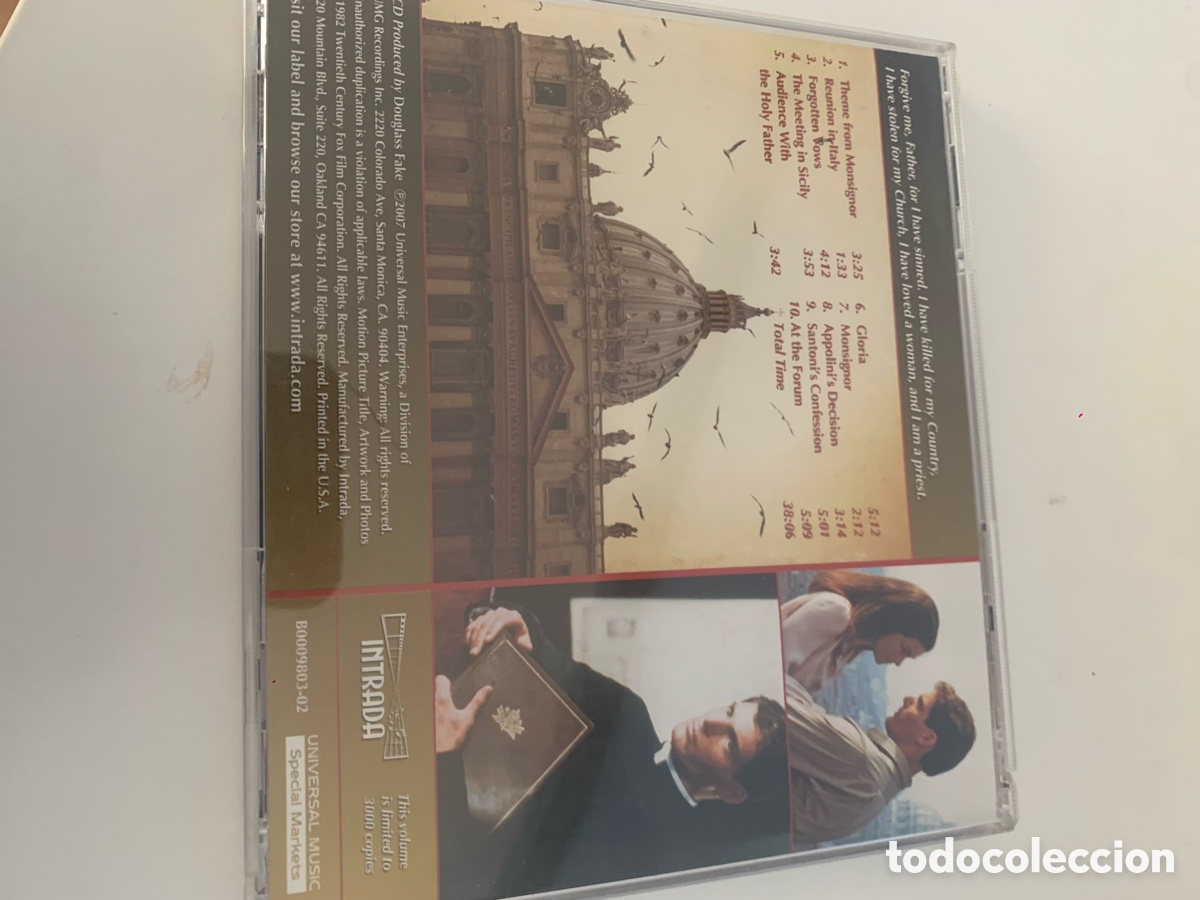 CDs de m&uacute;sica: Monsignor - John Williams - Foto 3