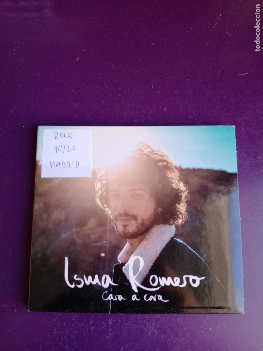 CDs de m&uacute;sica: Isma Romero &ndash; Cara a Cara - CD SIN ANESTESIA 2019, POP ROCK MADRID