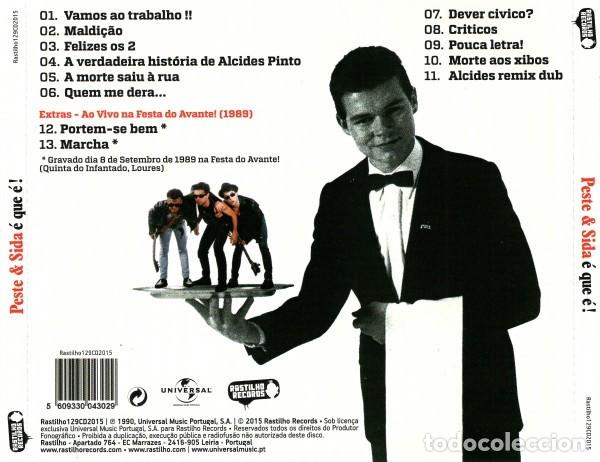 CDs de m&uacute;sica: Peste & Sida - ... &eacute; que &eacute;! (precintado) - Foto 2