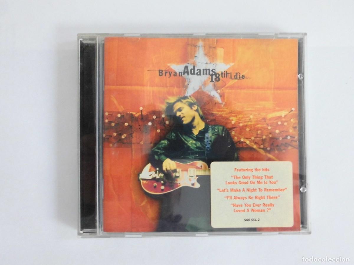 CDs de m&uacute;sica: CD- BRYAN ADAMS 18 TIL I DIE - Foto 1