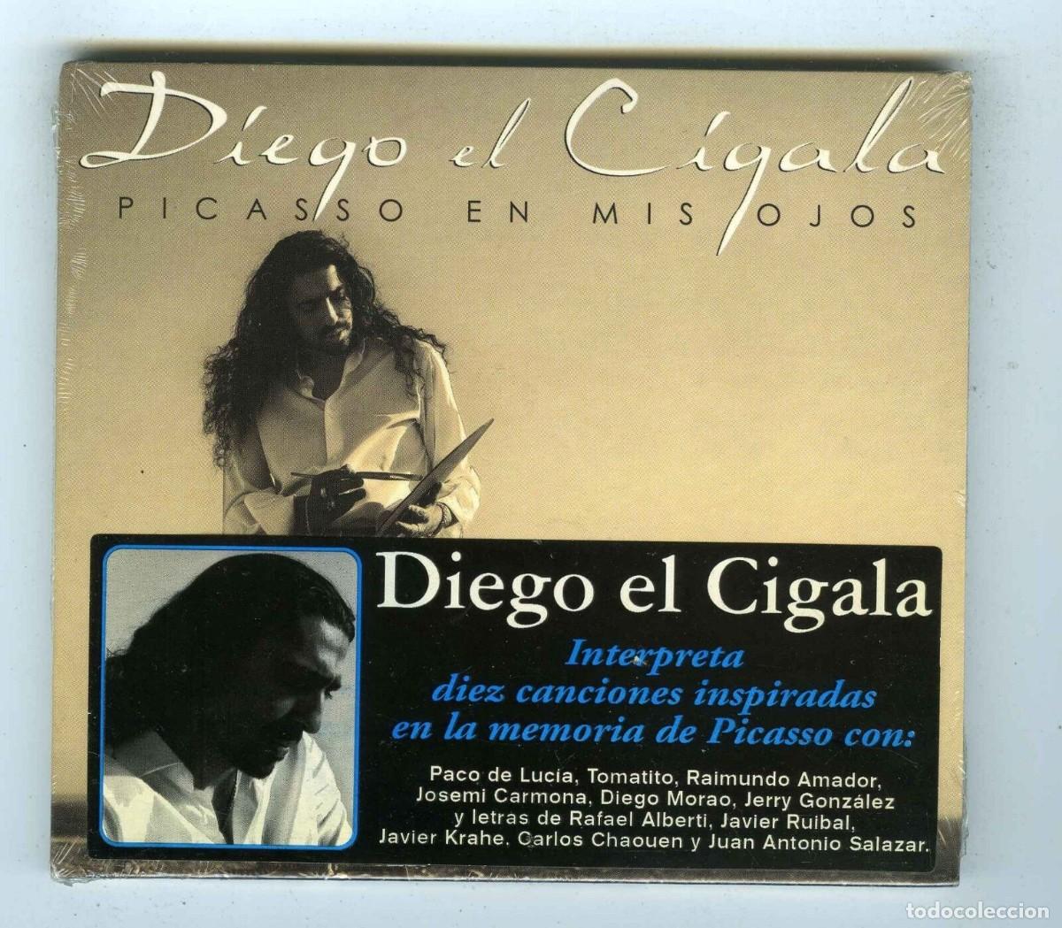 CDs de m&uacute;sica: Diego El Cigala &ndash; Picasso En Mis Ojos- PRECINTADO - Foto 1