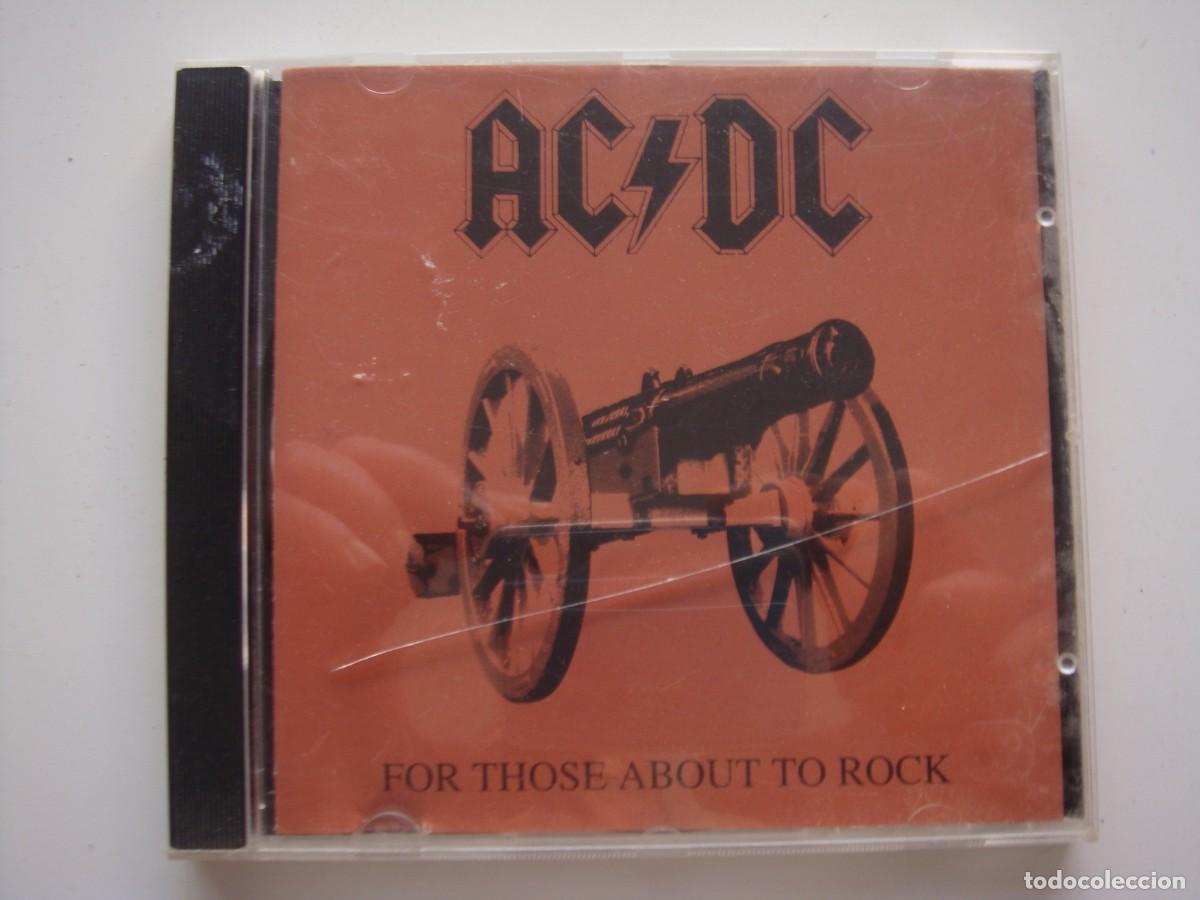 CDs de m&uacute;sica: AC/DC FOR THOSE ABOUT TO ROCK CD - Foto 1