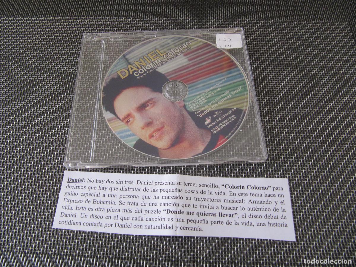 CDs de m&uacute;sica: Daniel &ndash; Color&iacute;n, Colorao CD SINGLE CADENA 100 - Foto 1