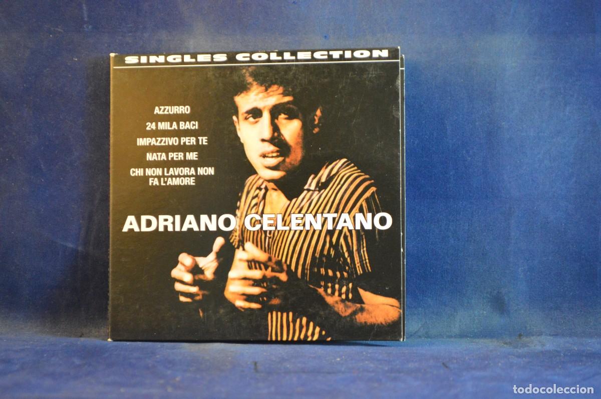 CDs de m&uacute;sica: ADRIANO CELENTANO &ndash; SINGLES COLLECTION - CD - Foto 1