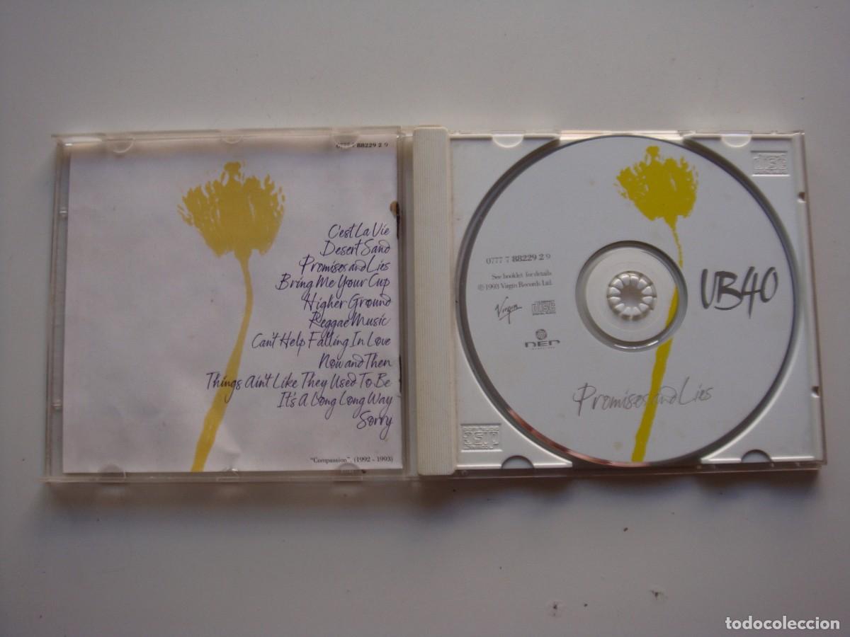 CDs de m&uacute;sica: UB40 PROMISES AND LIES CD - Foto 2