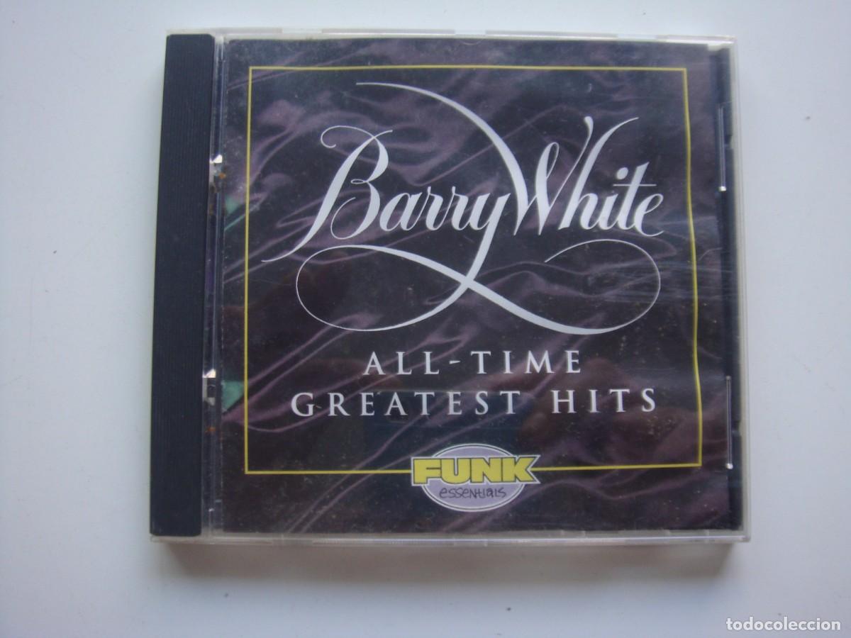 CDs de m&uacute;sica: BARRY WHITE ALL-TIME GREATEST VHITR CD - Foto 1