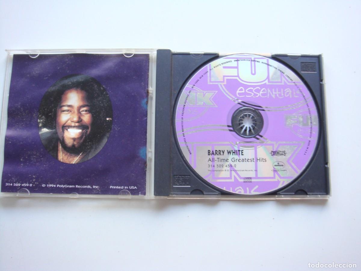 CDs de m&uacute;sica: BARRY WHITE ALL-TIME GREATEST VHITR CD - Foto 2