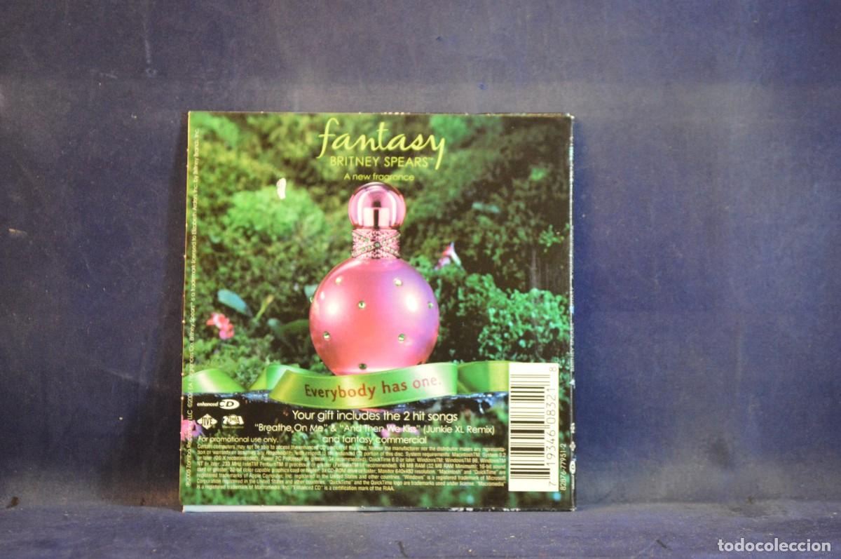 CDs de m&uacute;sica: BRITNEY SPEARS &ndash; FANTASY - CD SINGLDE PROMO - Foto 2