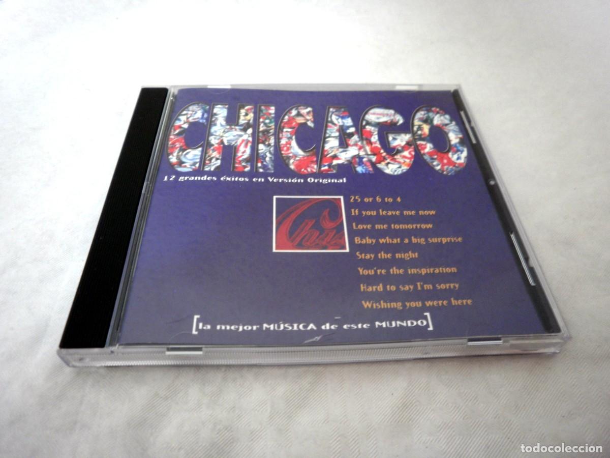 CDs de m&uacute;sica: Chicago, 12 grandes &eacute;xitos en versi&oacute;n original (CD) - Foto 1