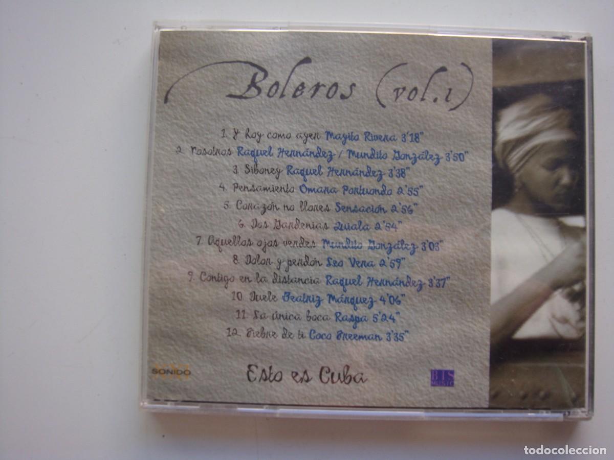 CDs de m&uacute;sica: BOLEROS ESTO ES CUBA CD - Foto 2