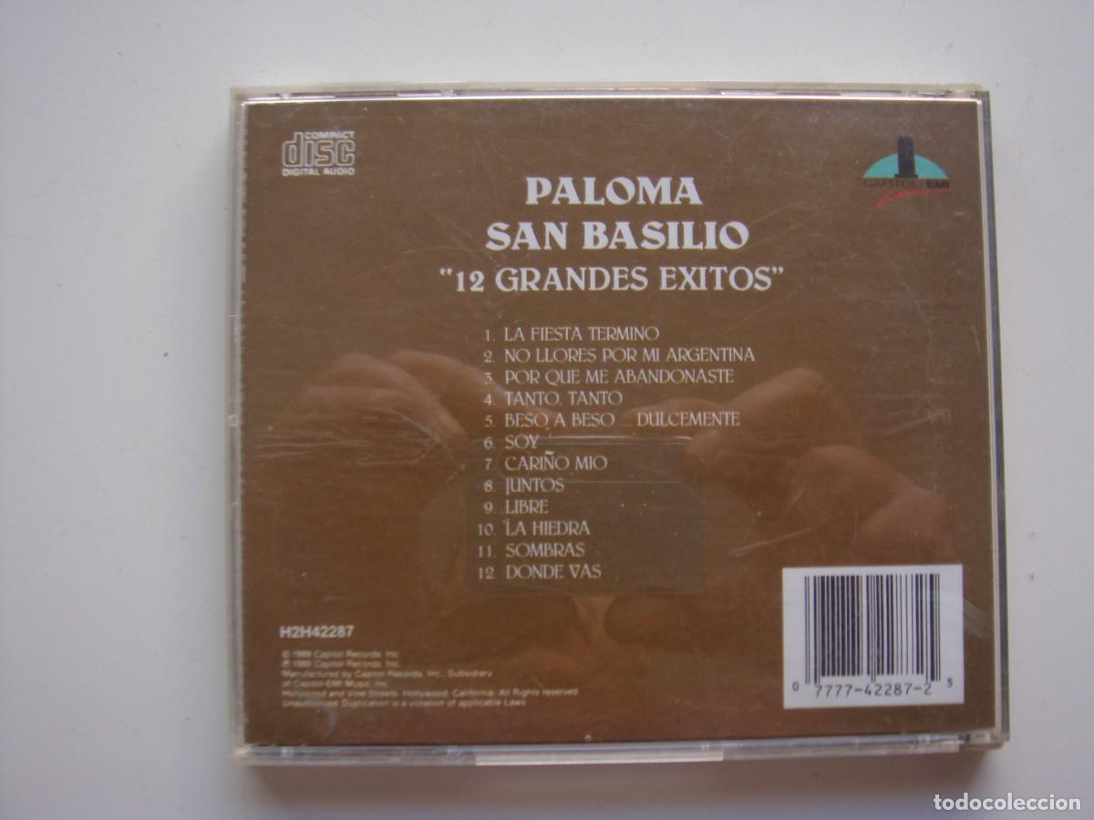 CDs de m&uacute;sica: PALOMA SAN BASILIO GRANDES EXITOS CD - Foto 2