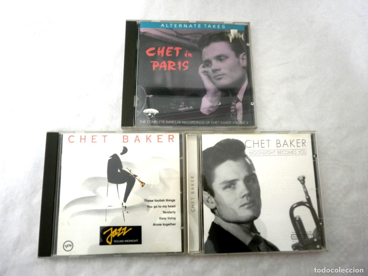 CDs de m&uacute;sica: Lote Chet Baker (3 CD) - Foto 1
