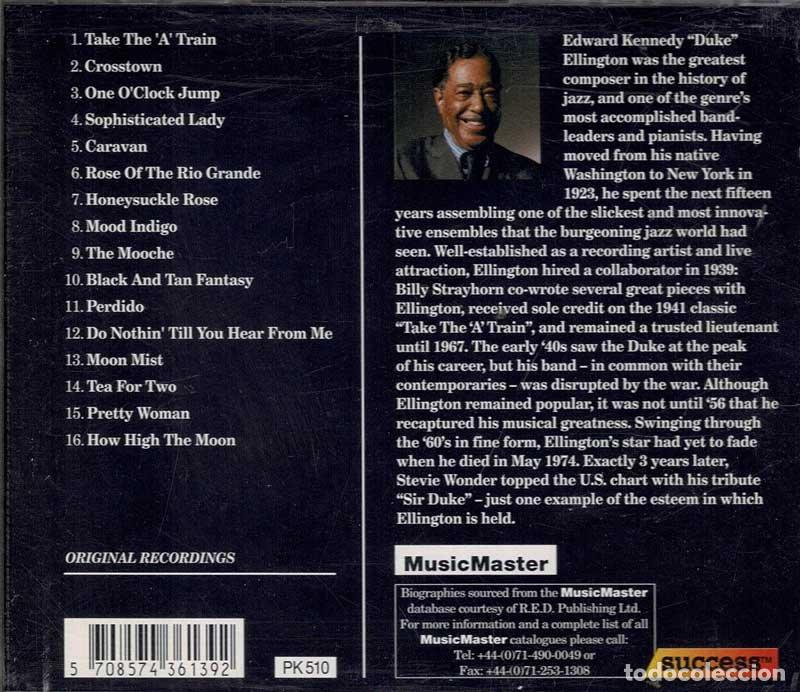CDs de m&uacute;sica: Duke Ellington - Take The A Train. CD - Foto 2