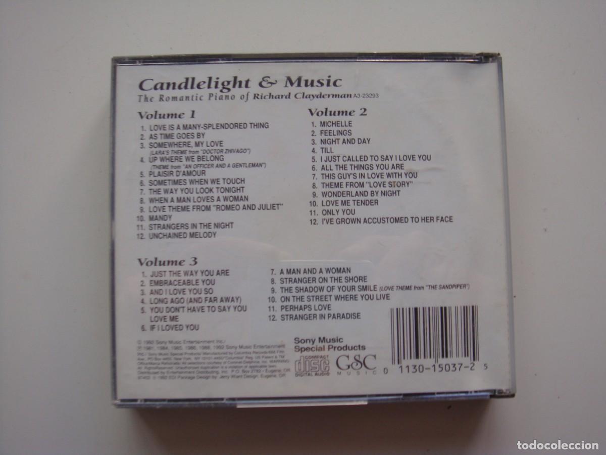 CDs de m&uacute;sica: RICHARD CLAYDERMAN 3 CD - Foto 2