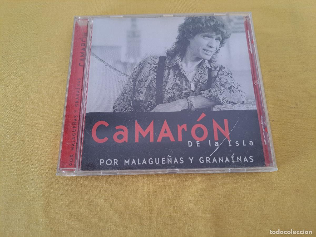 CD de Música: CAMARON DE LA ISLA - POR MALAGUEÑAS Y GRANAINAS - EDICIONES ALTAYA 2000 - CD