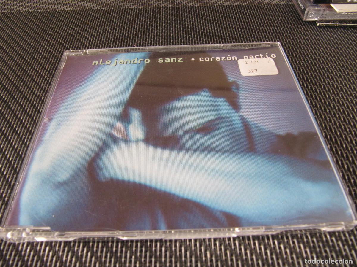 CDs de m&uacute;sica: ALEJANDRO SANZ / CORAZ&Oacute;N PART&Iacute;O CD SINGLE - Foto 1