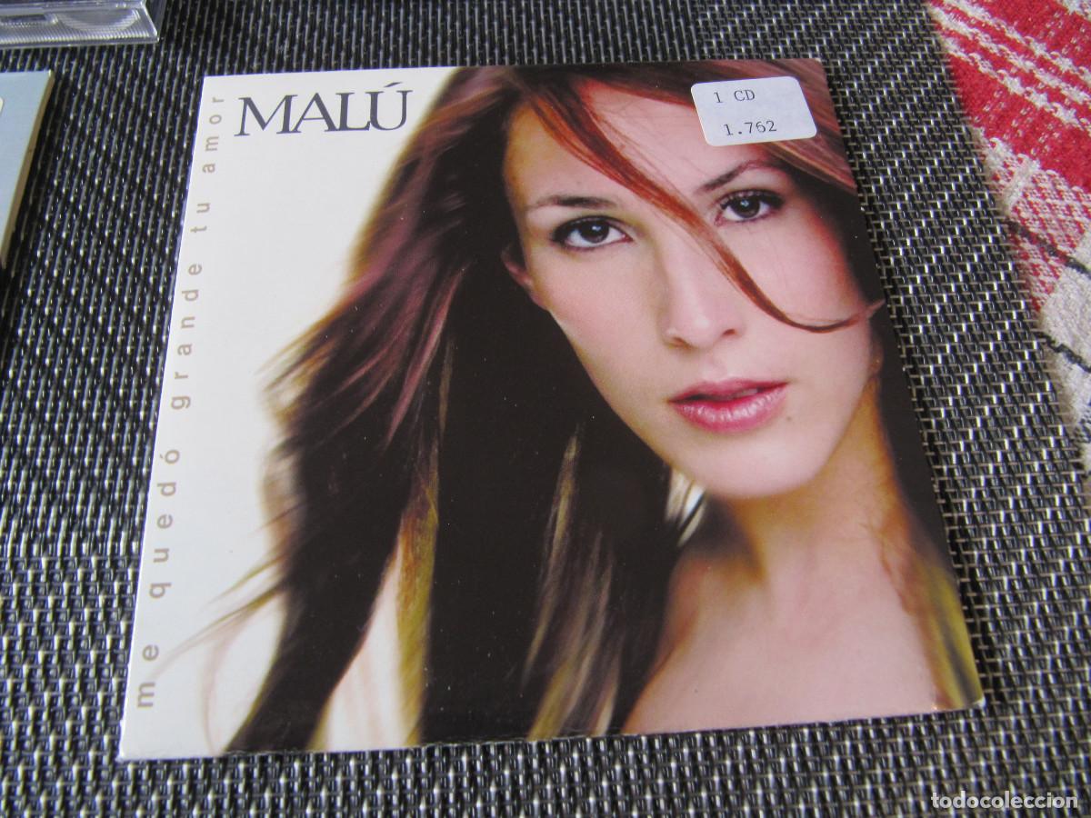 CDs de m&uacute;sica: MALU - ME QUEDO GRANDE TU AMOR CD SINGLE - Foto 1