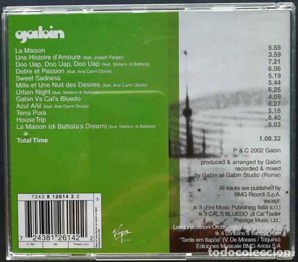 CDs de m&uacute;sica: GABIN. CD - Foto 2