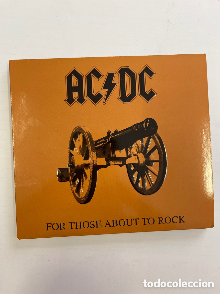 CDs de m&uacute;sica: AC/DC - For Those About To Rock. CD - Foto 1