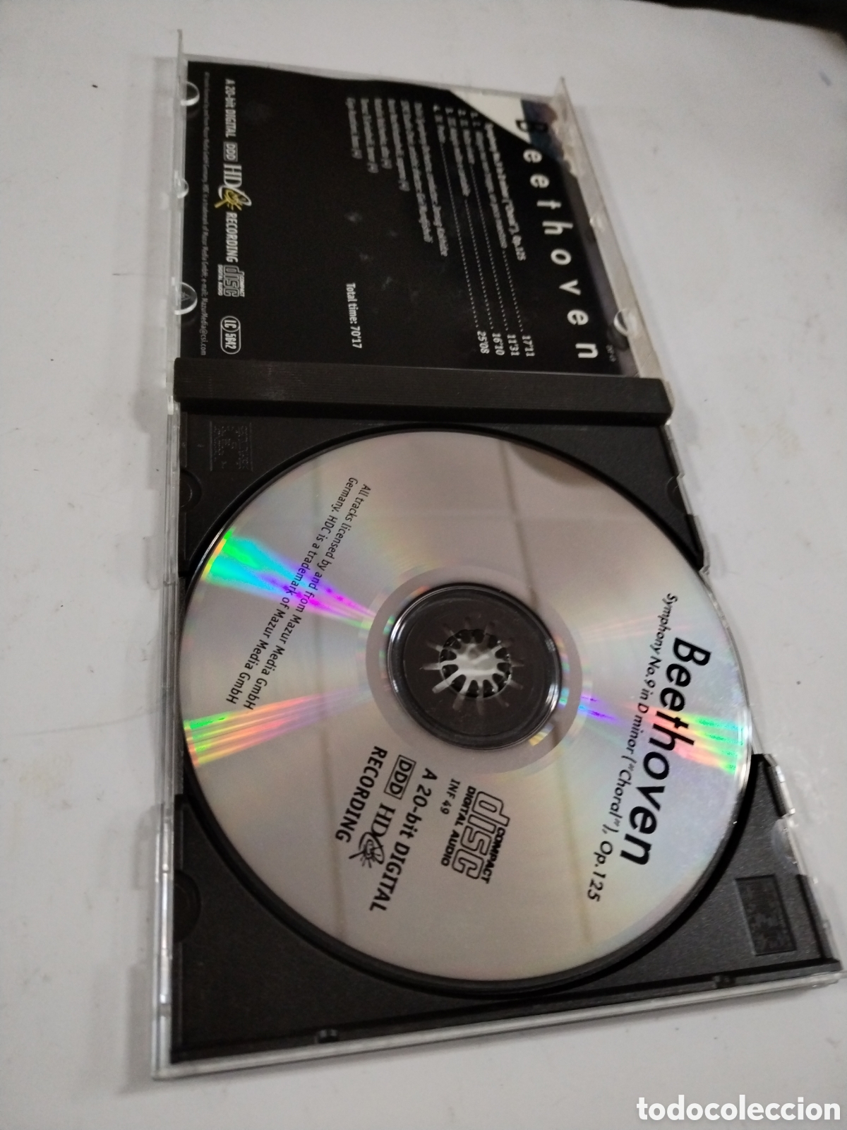 CDs de m&uacute;sica: BEETHOVEN. Symphony N&ordm;9 in D minor CD - Foto 3