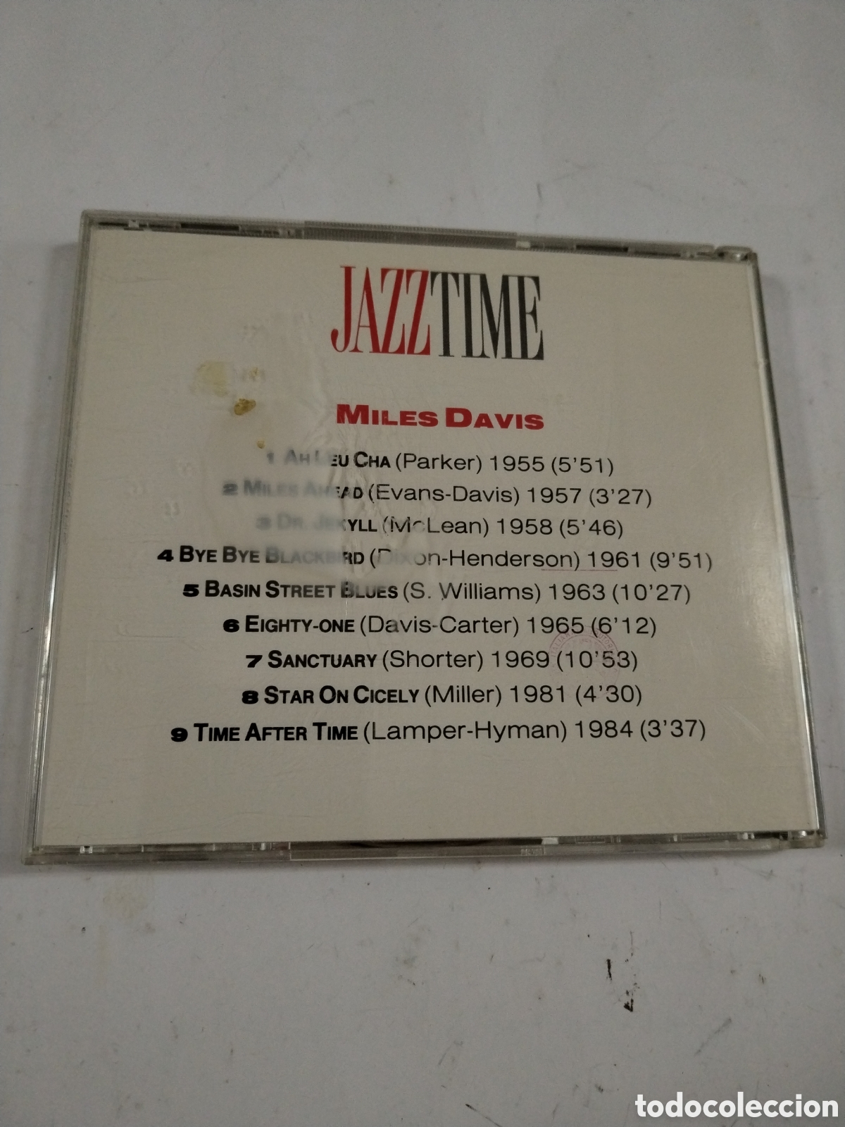 CDs de m&uacute;sica: MILES DAVIS - JAZZ TIME. CD - Foto 2