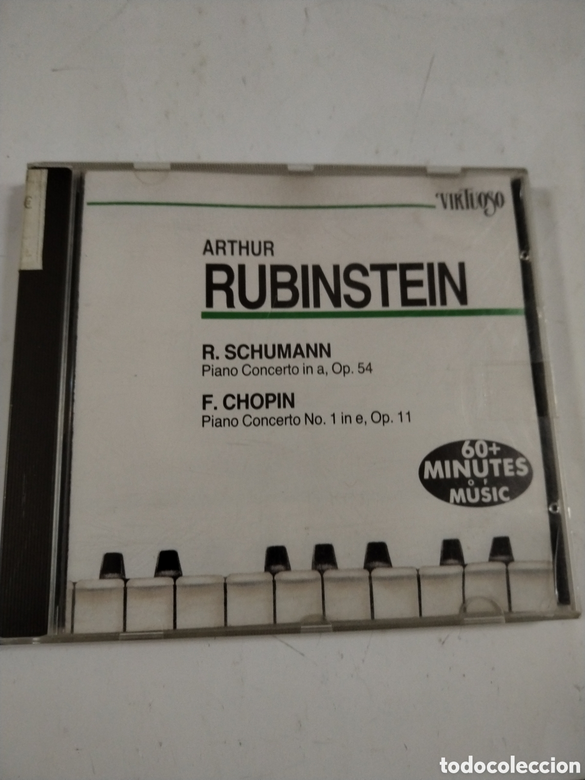 CDs de m&uacute;sica: ARTHUR RUBINSTEIN. R. Schumann, F. Chopin. CD - Foto 1