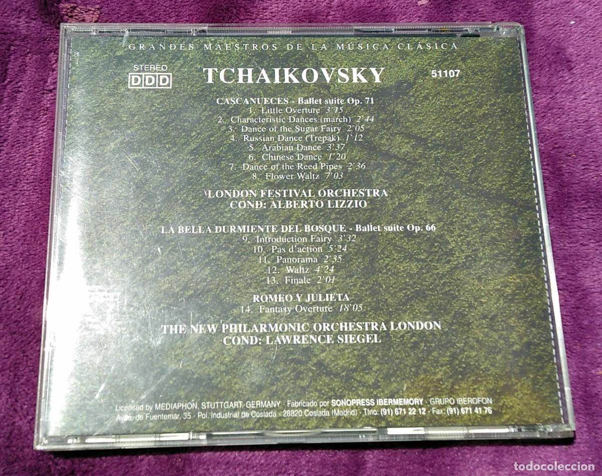 CDs de m&uacute;sica: CD M&uacute;sica: Tchaikovsky - Foto 3