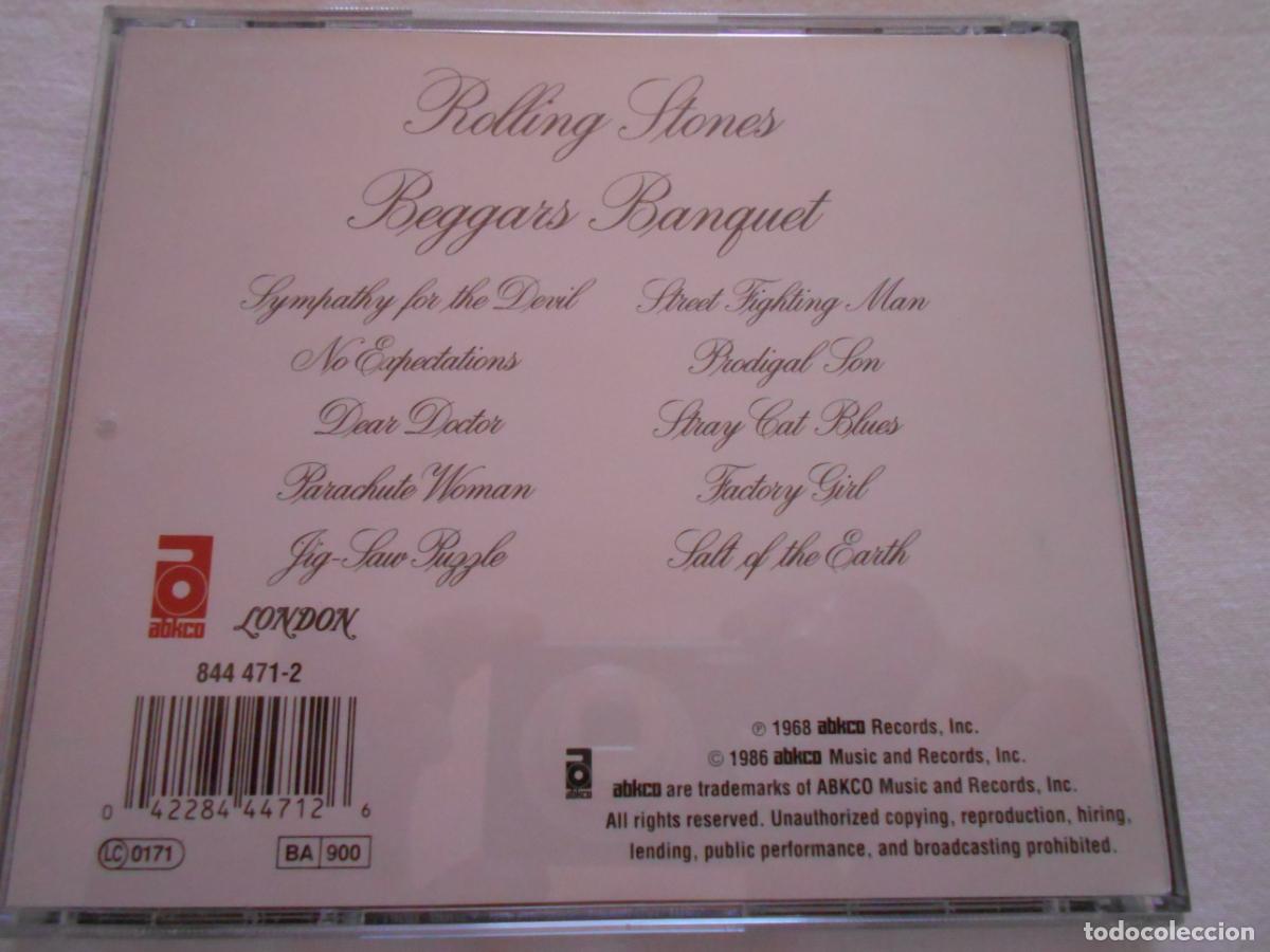 CDs de m&uacute;sica: ROLLIN STONES - BEGGARS BANQUET - Foto 2