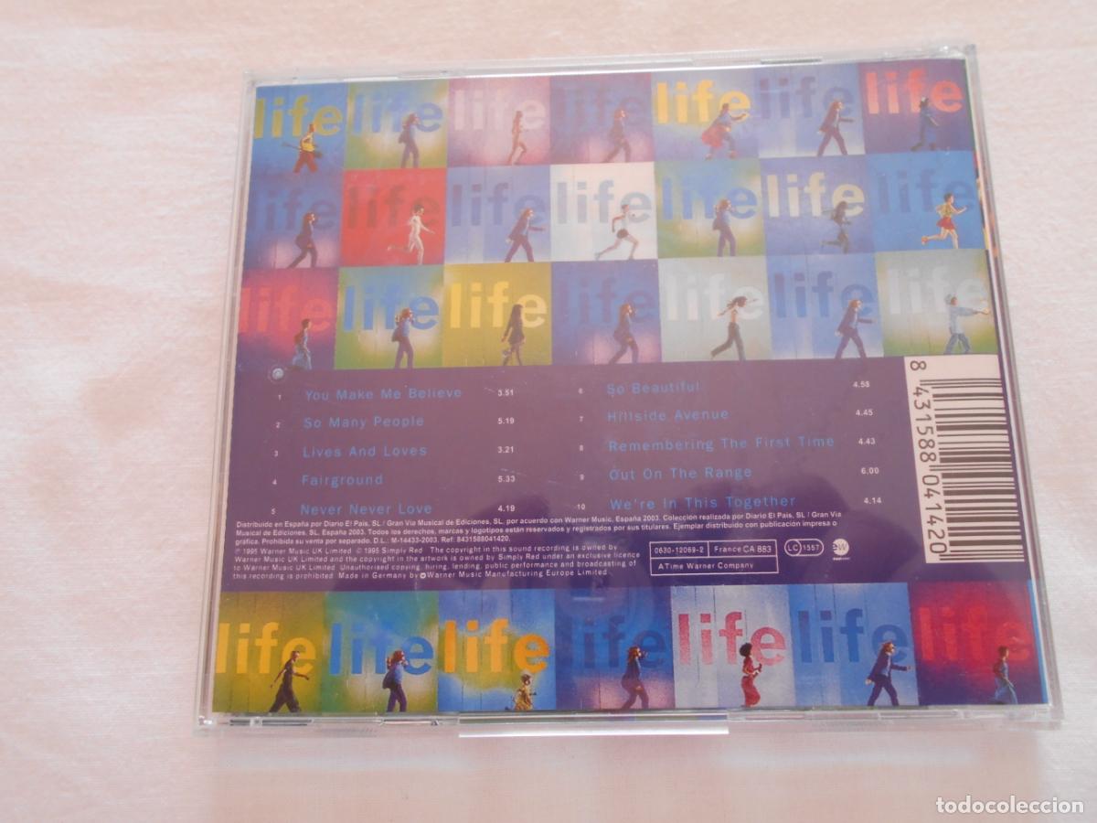 CDs de m&uacute;sica: SIMPLY RED // LIFE - Foto 2