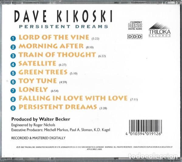 CDs de m&uacute;sica: Dave Kikoski - Persistent dreams - Foto 2