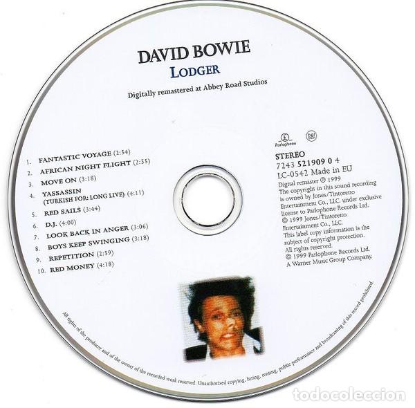 CDs de m&uacute;sica: David Bowie &ndash; Lodger - Foto 3