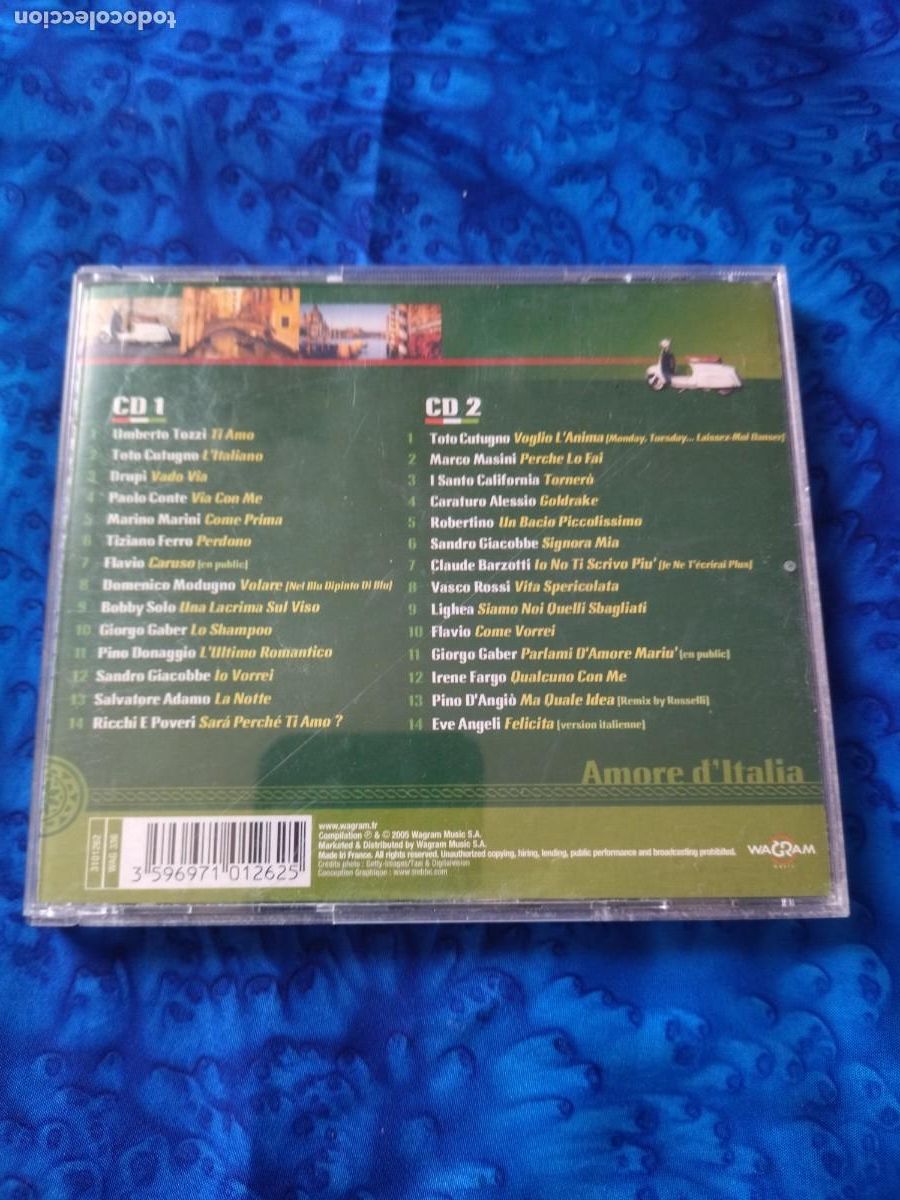 CDs de m&uacute;sica: Amore D&acute; Italia 2 CD - Foto 6