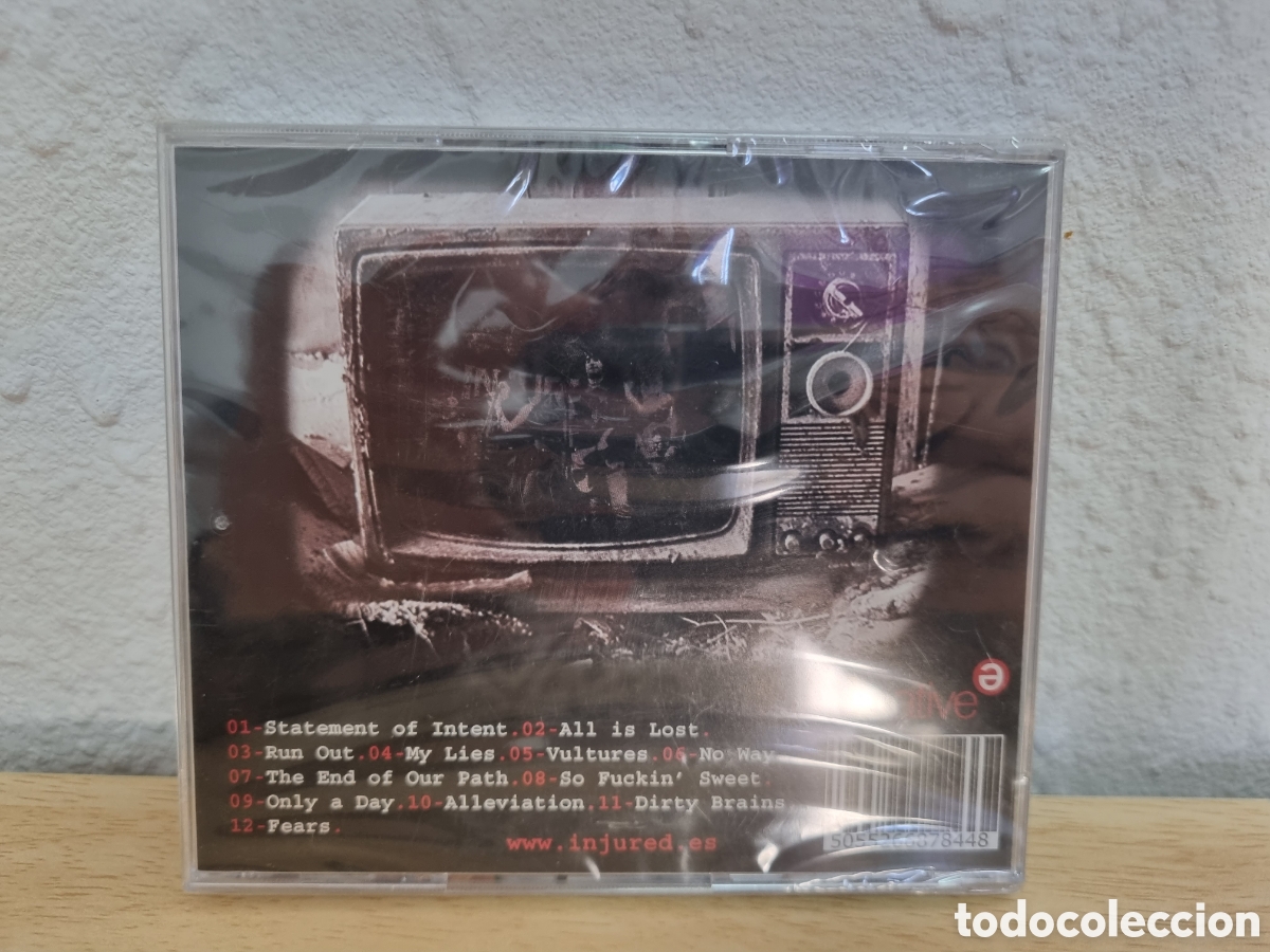 CDs de m&uacute;sica: CD Injured - Under Arrest Precintado - Foto 2