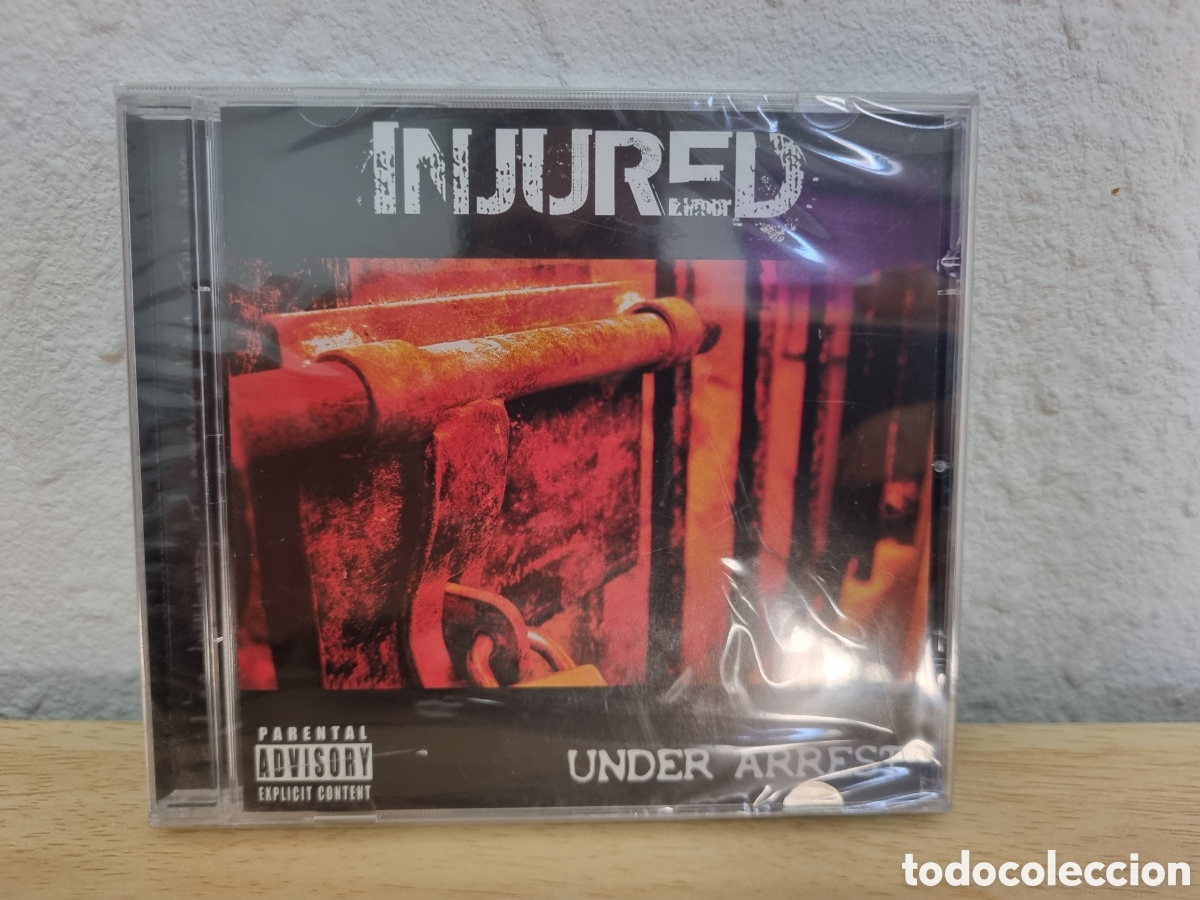 CDs de m&uacute;sica: CD Injured - Under Arrest Precintado - Foto 1
