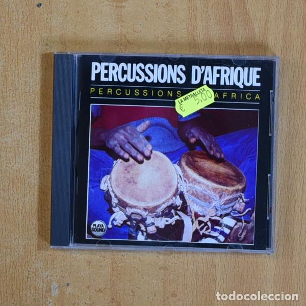 CDs de m&uacute;sica: VARIOS - PERCUSSIONS D AFREQUE - CD - Foto 1