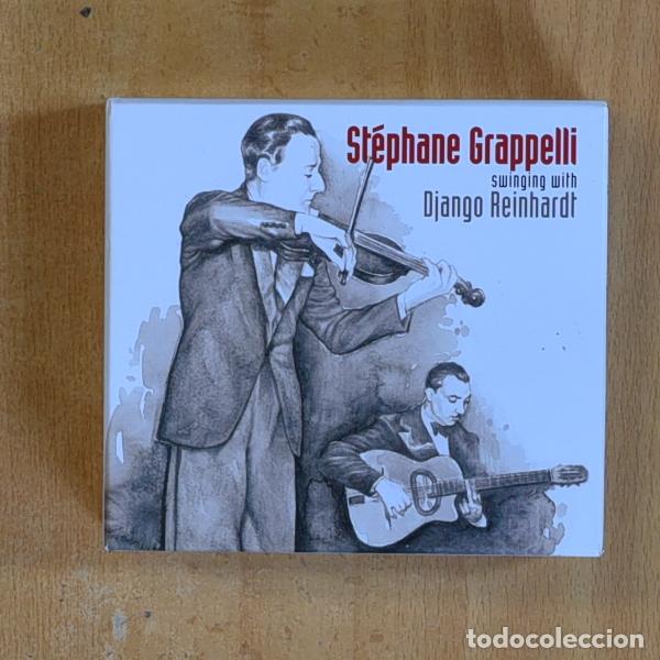CDs de m&uacute;sica: STEPHANE GRAPPELLI - SWINGING WITH DJANGO REINHARDT - 5 CD - Foto 1