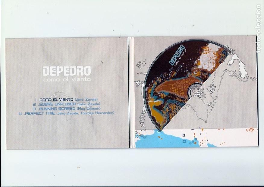 CDs de m&uacute;sica: DEPEDRO. Como el viento (cd ep 2009) - Foto 3