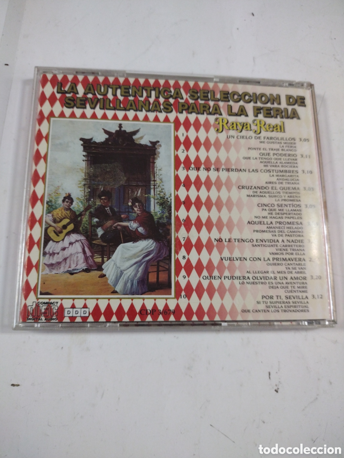 CDs de m&uacute;sica: RAYA REAL / PA&Ntilde;OLETA DE COLORES. CD - Foto 2