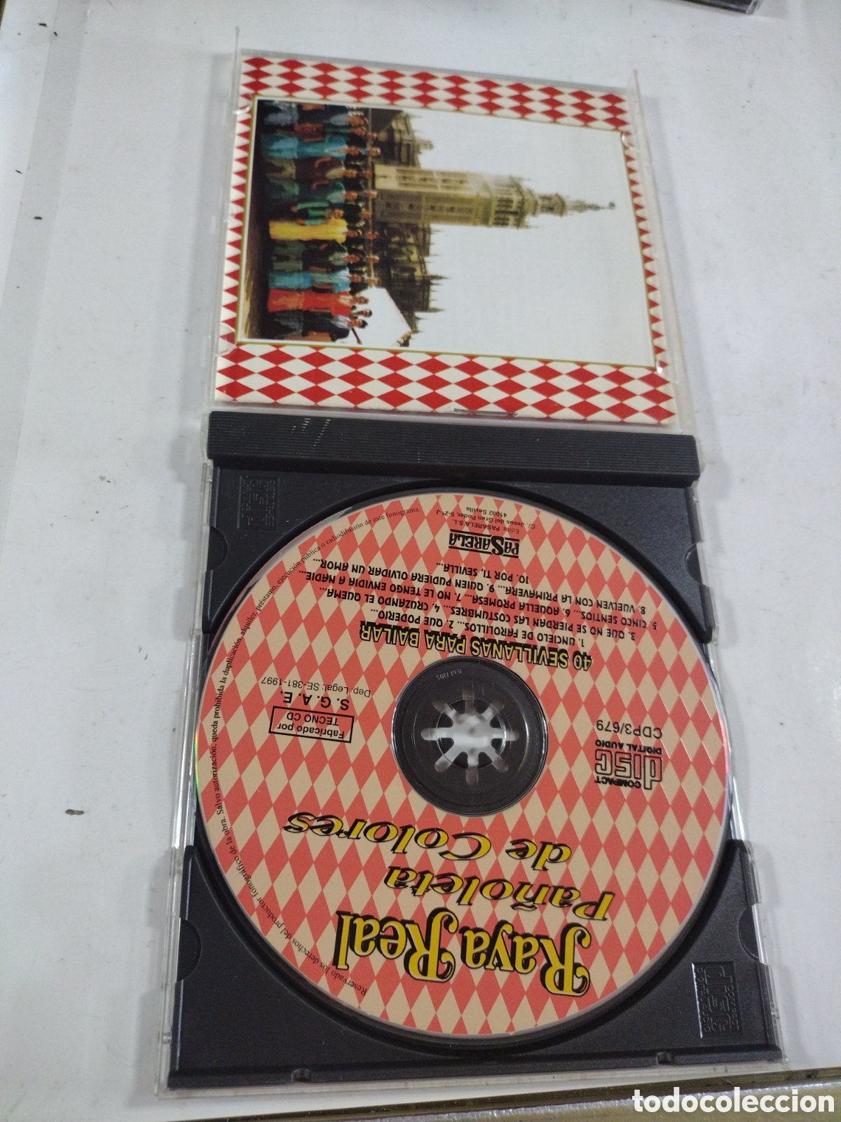 CDs de m&uacute;sica: RAYA REAL / PA&Ntilde;OLETA DE COLORES. CD - Foto 3