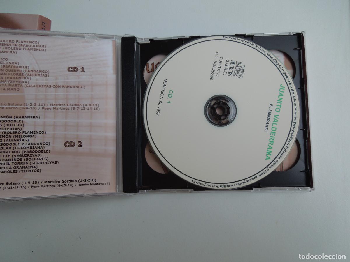 CDs de m&uacute;sica: JUANITO VALDERRAMA - 30 EXITOS - 2CD,S - - Foto 3