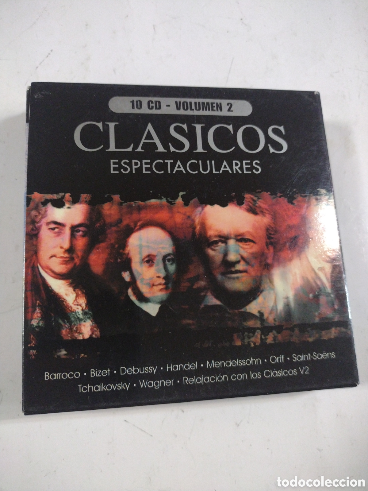 CDs de m&uacute;sica: CLASICOS ESPECTACULARES 10 CD BOX - Foto 1