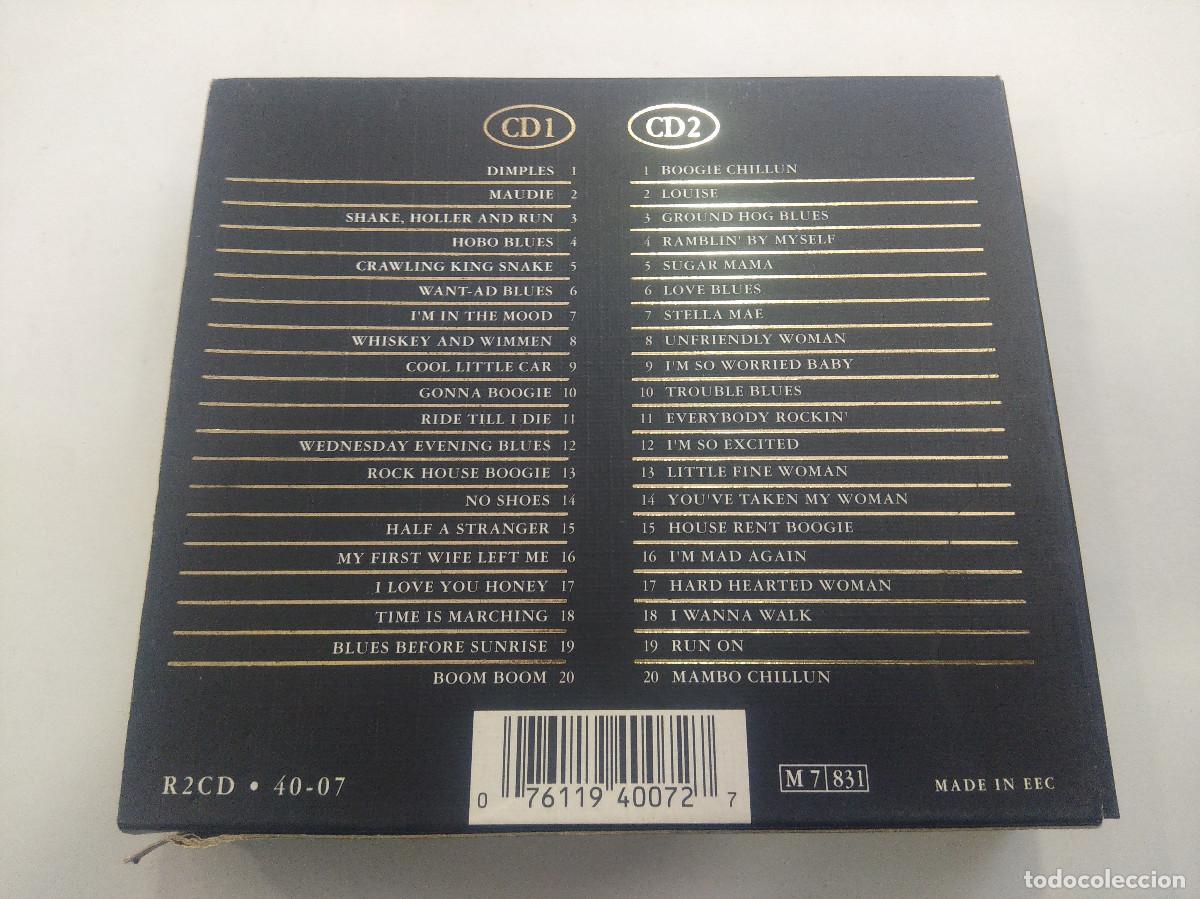CDs de m&uacute;sica: JOHN LEE HOOKER/THE GOLD COLLECTION/CD DOBLE. - Foto 4