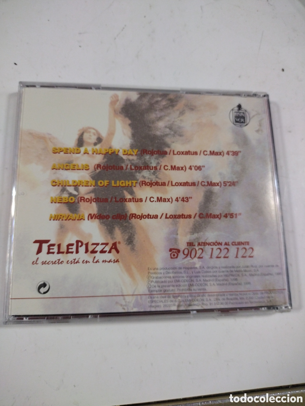 CDs de m&uacute;sica: TELEPIZZA EL BOSCO VERSIONES ORIGINALES. CD - Foto 2