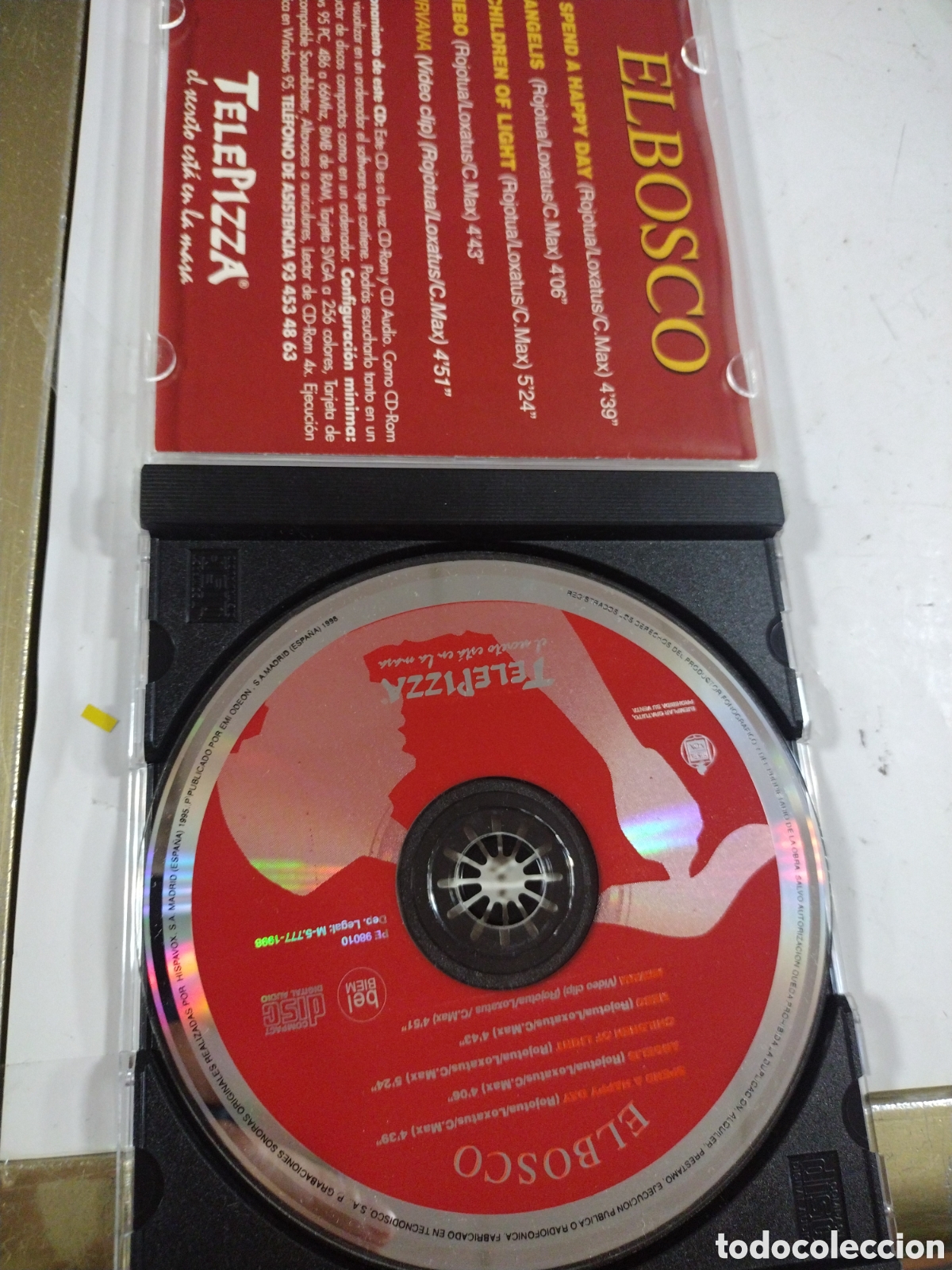 CDs de m&uacute;sica: TELEPIZZA EL BOSCO VERSIONES ORIGINALES. CD - Foto 3